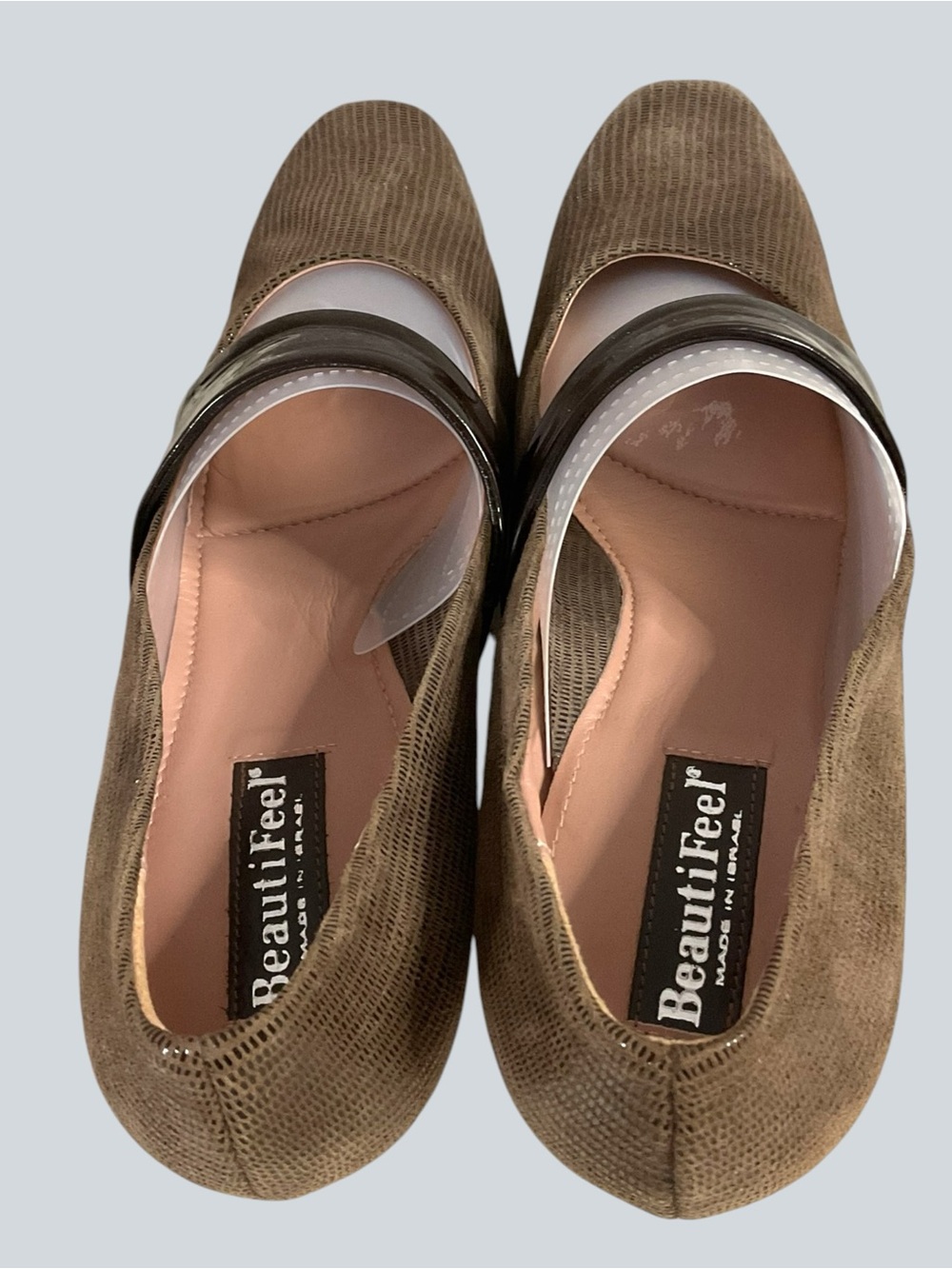 BeautiFeel Victoria Mary Jane Textured Pumps Women's Size EU 40/US 9 - Picture 7 of 9